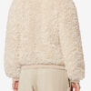 Manteau court en fausse fourrure bouclée Tayma