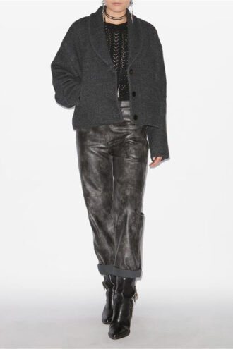 Manteau court en laine vierge Lanna