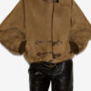 Manteau court en peau lainée Amiel Manteau court en peau lainée Amiel