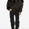 Manteau court matelassé en satin Elisa Manteau court matelassé en satin Elisa
