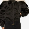 Manteau court matelassé en satin Elisa Manteau court matelassé en satin Elisa