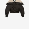 Manteau court matelassé en satin Elisa Manteau court matelassé en satin Elisa