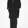 Manteau Efegozi en cachemire et laine unis
