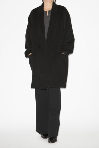 Manteau Efegozi en cachemire et laine unis