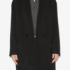 Manteau Efegozi en cachemire et laine unis