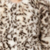 Manteau en fausse fourrure marbrée Bahria