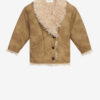 Manteau en fausse peau de mouton Clea