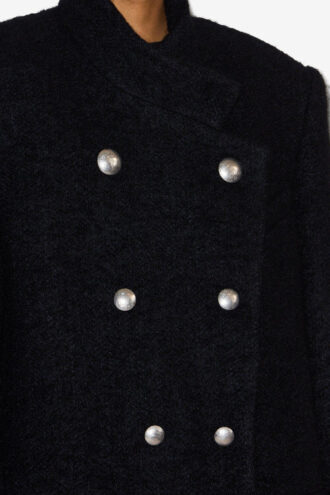 Manteau en laine brossée Giusa