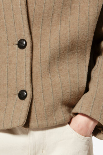 Manteau en laine Dyogo-Ga