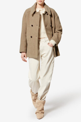Manteau en laine Fiby-Ga Manteau en laine Fiby-Ga