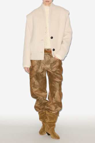 Manteau en laine mélangée Dyogo
