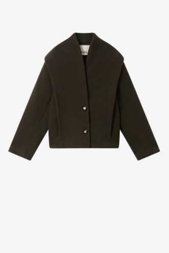 Manteau en laine mélangée Dyogo