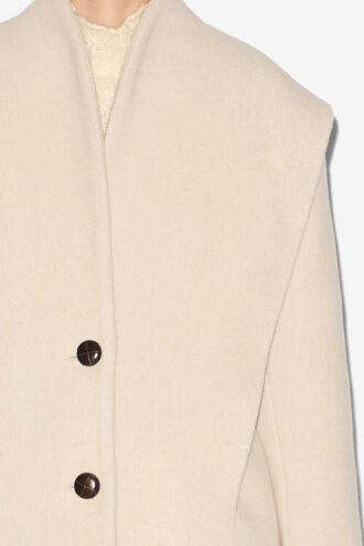 Manteau en laine mélangée Dyogo