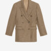 Manteau en laine mouchetée Isidora Manteau en laine mouchetée Isidora
