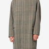 Manteau en laine vierge à carreaux Prince de Galles Franco