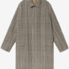 Manteau en laine vierge à carreaux Prince de Galles Franco