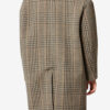 Manteau en laine vierge à carreaux Prince-de-Galles Limizia