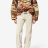 Manteau en molleton imprimé nuages Marner