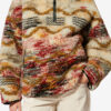 Manteau en molleton imprimé nuages Marner