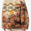 Manteau en molleton imprimé nuages Marner