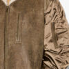 Manteau en satin et simili cuir Evina Manteau en satin et simili cuir Evina