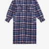 Manteau long à carreaux en laine mélangée Fontizi