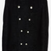 Manteau long en laine brossée Gil