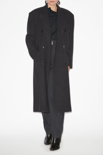 Manteau long en laine mélangée Lexana Manteau long en laine mélangée Lexana