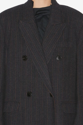 Manteau long en laine mélangée Lexana Manteau long en laine mélangée Lexana