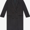 Manteau long en laine mélangée Lexana