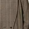 Manteau long en laine vierge à carreaux Prince de Galles Renée