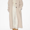 Manteau long Eris en laine vierge