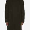 Manteau long Kirk en laine mélangée