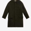 Manteau long Kirk en laine mélangée
