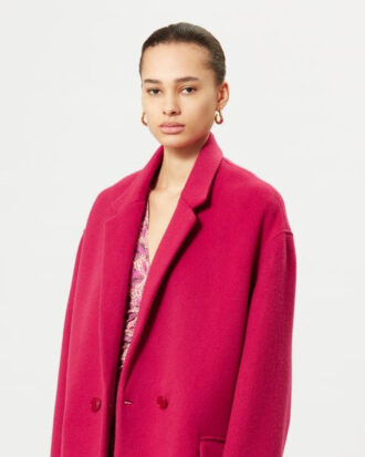 Manteau oversize en laine Efegozi