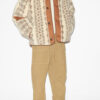 Manteau réversible imprimé style shearling Madeo