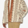 Manteau réversible imprimé style shearling Madeo