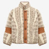Manteau réversible imprimé style shearling Madeo
