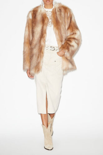 Manteau style fourrure Aglae Manteau style fourrure Aglae