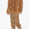 Manteau style fourrure bouclée Avalia Manteau style fourrure bouclée Avalia