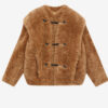Manteau style fourrure bouclée Avalia Manteau style fourrure bouclée Avalia