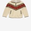 Marner Manteau à col zippé style shearling
