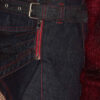 Mini-jupe en denim drapé Siyen Mini-jupe en denim drapé Siyen