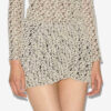 Mini-jupe en tulle brodé Stacya