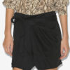 Mini-jupe portefeuille en jersey Berenice