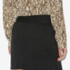 Mini-jupe portefeuille en jersey Berenice