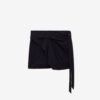 Mini-jupe portefeuille en jersey Berenice