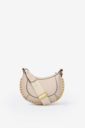 Mini sac à bandoulière en cuir Moon