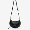 Mini sac à bandoulière Moon en cuir souple Mini sac à bandoulière Moon en cuir souple
