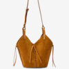 Mini sac seau en cuir suédé Tampa